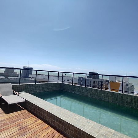 João Pessoa Flat 150M Da Praia Do Bessa Terreo Com Area Externa מראה חיצוני תמונה