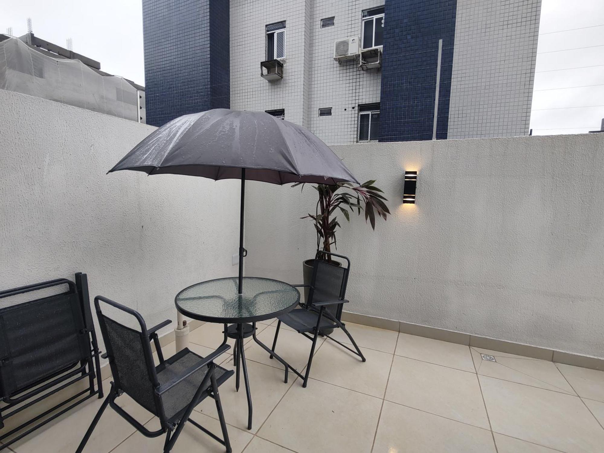 João Pessoa Flat 150M Da Praia Do Bessa Terreo Com Area Externa מראה חיצוני תמונה
