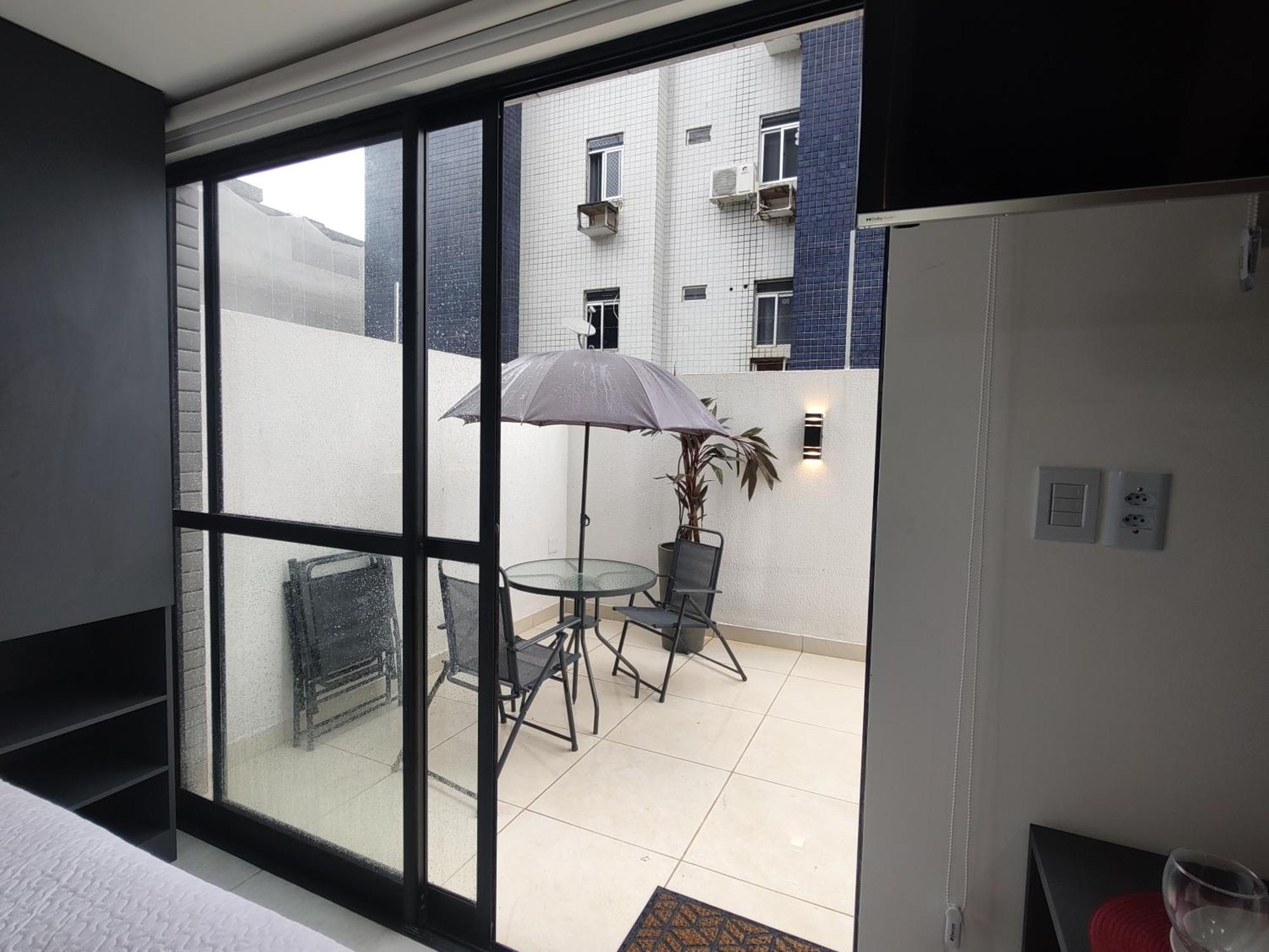 João Pessoa Flat 150M Da Praia Do Bessa Terreo Com Area Externa מראה חיצוני תמונה